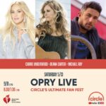 Deana Carter Instagram – Join me, @carrieunderwood and @michaelraymusic for a special @opry  Live this Saturday at 9/8c pm. Download the new @circleallaccess (Circle Now) app to stream. #OpryLive #CircleAllAccess