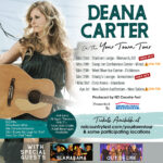 Deana Carter Instagram - Tickets are selling fast, but are still available in Minot, Dickinson, Aberdeen SD, or New Salem! @ndcountryfest Your Town Tour! 🎟 at ndcountryfest.com/yourtowntour or Deana.com! Prices Increase the Day-of-Show!