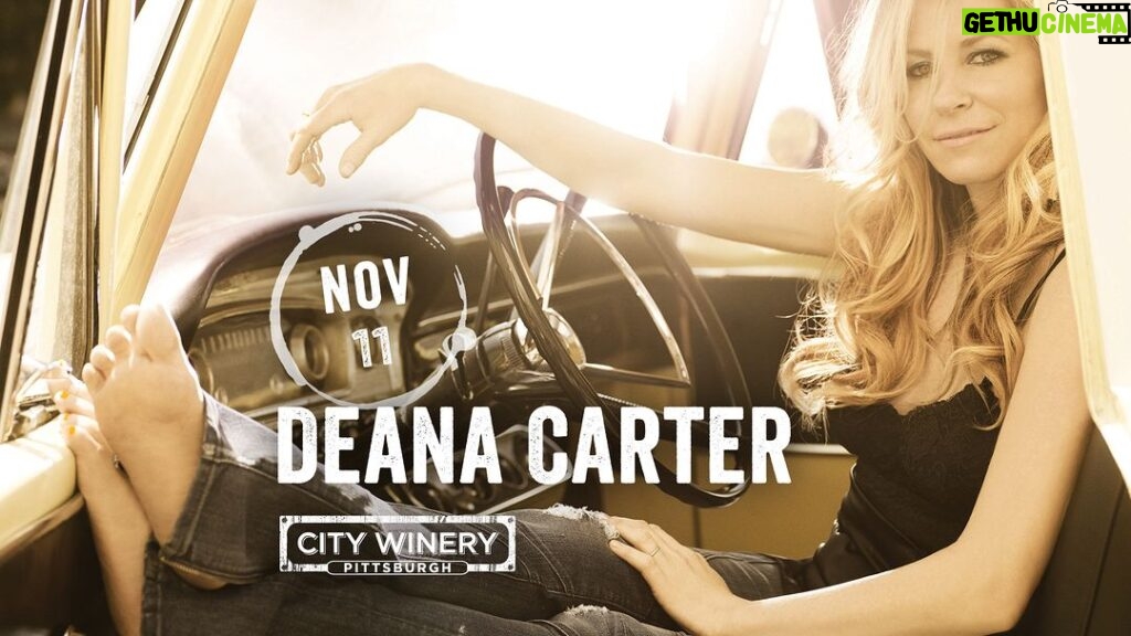 Deana Carter Instagram - Pittsburgh, PA! Come see me LIVE and in concert at the @citywinery_pgh on November 20th, 2023! Get more information here: www.deana.com I hope to see you there! #deanacarter #strawberrywine #womenincountry #90scountry #countrymusic