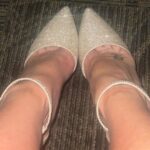 Deana Carter Instagram - Fun #Christmas shoes! #sparkle #noel #jinglebells