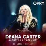 Deana Carter Instagram - Nashville, TN! Guess who is coming to the Grand Ole @opry Friday night? Go to Opry.com for more info on how to go in person or tune-in from home: https://wsmradio.com/listen-live/ I cannot wait to see everyone, going to be a blast! #didishavemylegsforthis #deanacarter #strawberrywine #90scountry