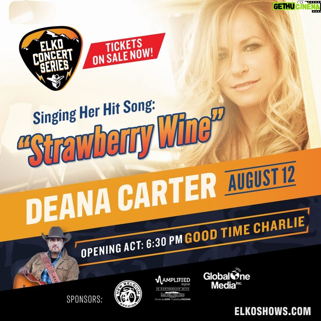 Deana Carter Instagram - Elko, NV! I am so excited to be LIVE and in concert at Maverick Hotel & Casino - @playmaverickelko -on August 12th, 2023! Get more information at: www.Deana.com I hope to see you all there! #didishavemylegsforthis #deanacarter #countrymusic #90scountry #womenincountry #strawberrywine Maverick Casino and Hotel Elko