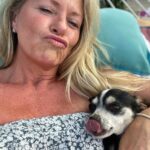 Deana Carter Instagram - My heart is absolutely broken today. 💔 My sweet Georgie is warming the hearts of angels now. What a perfect little gift & immense Blessing she was to me. Wait for me in Heaven, G. Cant wait to cuddle up to you again. I love you. ❤️