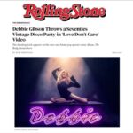 Debbie Gibson Instagram - 💜💜💜Love Don’t Care … but Rolling Stone does ! 💜💜💜 Thank you so much @robbiesheff for this incredible piece in the continuation of The Body Remembers era, which you were among the first to shout about to the world! Having your respect and validation and that of @rollingstone nearly 37 years into my music career is more meaningful now than ever ! If you’ve not seen the new video for Love Don’t Care or read this fabulous article … link in story and video on YouTube and come catch us on tour … link in bio for tickets !