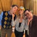 Debbie Gibson Instagram - So this just happened! ❤️ It wasn’t Only in My Dreams that the incomparable @joshgad and @andrewrannells welcomed me to Schlimmer ! A big thank you to the incredible team at @gutenbergbway who rolled out the red carpet on this magical Saturday night on Broadway 🎭 #guttenberg #broadway #nyc James Earl Jones Theatre