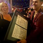 Debbie Gibson Instagram – Happy Birthday to my favorite NYE Baby  @joeymcintyre ! ❤️🍸

I finally got to present this to Joe in person after a year of it getting moved around my house and finally matted and framed ! 

It’s the handwritten original chart I made for my version of “All The Way” cuz … what do you get the guy who has everything ?!? 

I had to make something !!! 

In honour of Joey’s Birthday , post your videos of “All The Way” from Vegas or Carnegie and tag us both !  Cuz you #JoeGirls know that Joe does everything he does ALL THE WAY !!! 🤍🍸

#friends #friendship #soul #music 

Special Thanx @sarahs90sworld 🤍