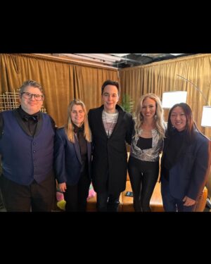 Debbie Gibson Instagram - One of the highlights of 2023 was getting to guest as The Producer in @gutenbergbway ! As this incredible show winds down it’s run, I was granted permission by the man himself @joshgad to share my rehearsal clip ! I’ve also been wanting to highlight some incredible behind the scenes moments as well so … here ya go ! Swipe for all the FUN !

1 - Rehearsal pre-show ! Incredible team to put me in … many thanx for such a FAB adventure ! 

2- Standbys @russelljdaniels and @samfred88 ! Unsung heroes of theater who have to be performance ready every waking moment. No easy task! Takes chops and guts! These two guys are sweethearts!

3 - Producer @jjabramsofficial.  Yes. THE JJ Abrams. Ya know… just another day at the office ! 

4 - When they announce your name on the PA and that it’s Saturday Night on BROADWAY 🎭 Nothing like it !

5 - @middlesex_six the phenomenal musicians with none other than the incomparable @therealjimparsons 🤍

6 - Studying my lines and cues !

7 - Had to get a group shot with the boys and Aunt Linda and Uncle Carl who were my dates for the evening.  Nobody in that entire audience laughed louder than Aunt Linda that night !

8 - The Marquee at the James Earl Jones Theater 

9 - The one and only loveliest human @andrewrannells 

10 - The coolest most talented Fellas on the BroadWAY Josh and Andrew. I can’t thank you guys enough for all you do to bring music and laughter to the people at a time where we all need it most.  Thanx for the memories !