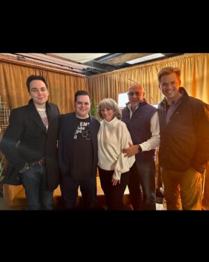 Debbie Gibson Instagram - One of the highlights of 2023 was getting to guest as The Producer in @gutenbergbway ! As this incredible show winds down it’s run, I was granted permission by the man himself @joshgad to share my rehearsal clip ! I’ve also been wanting to highlight some incredible behind the scenes moments as well so … here ya go ! Swipe for all the FUN !

1 - Rehearsal pre-show ! Incredible team to put me in … many thanx for such a FAB adventure ! 

2- Standbys @russelljdaniels and @samfred88 ! Unsung heroes of theater who have to be performance ready every waking moment. No easy task! Takes chops and guts! These two guys are sweethearts!

3 - Producer @jjabramsofficial.  Yes. THE JJ Abrams. Ya know… just another day at the office ! 

4 - When they announce your name on the PA and that it’s Saturday Night on BROADWAY 🎭 Nothing like it !

5 - @middlesex_six the phenomenal musicians with none other than the incomparable @therealjimparsons 🤍

6 - Studying my lines and cues !

7 - Had to get a group shot with the boys and Aunt Linda and Uncle Carl who were my dates for the evening.  Nobody in that entire audience laughed louder than Aunt Linda that night !

8 - The Marquee at the James Earl Jones Theater 

9 - The one and only loveliest human @andrewrannells 

10 - The coolest most talented Fellas on the BroadWAY Josh and Andrew. I can’t thank you guys enough for all you do to bring music and laughter to the people at a time where we all need it most.  Thanx for the memories !