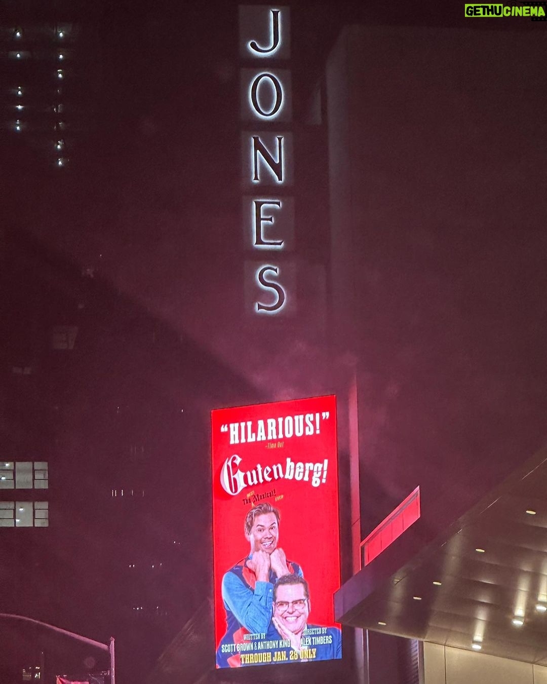 Debbie Gibson - 14.3K Likes - One of the highlights of 2023 was getting to guest as The Producer in @gutenbergbway ! As this incredible show winds down it’s run, I was granted permission by the man himself @joshgad to share my rehearsal clip ! I’ve also been wanting to highlight some incredible behind the scenes moments as well so … here ya go ! Swipe for all the FUN !
1 - Rehearsal pre-show ! Incredible team to put me in … many thanx for such a FAB adventure !
2- Standbys @russelljdaniels and @samfred88 ! Unsung heroes of theater who have to be performance ready every waking moment. No easy task! Takes chops and guts! These two guys are sweethearts!
3 - Producer @jjabramsofficial. Yes. THE JJ Abrams. Ya know… just another day at the office !
4 - When they announce your name on the PA and that it’s Saturday Night on BROADWAY 🎭 Nothing like it !
5 - @middlesex_six the phenomenal musicians with none other than the incomparable @therealjimparsons 🤍
6 - Studying my lines and cues !
7 - Had to get a group shot with the boys and Aunt Linda and Uncle Carl who were my dates for the evening. Nobody in that entire audience laughed louder than Aunt Linda that night !
8 - The Marquee at the James Earl Jones Theater
9 - The one and only loveliest human @andrewrannells
10 - The coolest most talented Fellas on the BroadWAY Josh and Andrew. I can’t thank you guys enough for all you do to bring music and laughter to the people at a time where we all need it most. Thanx for the memories !
