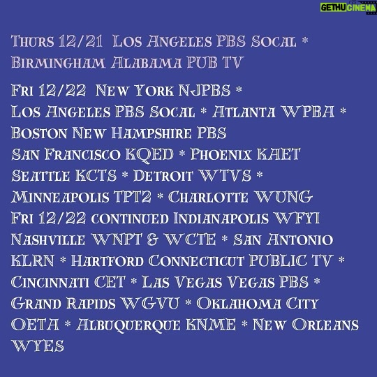 Debbie Gibson Instagram - π€π²πTHIS JUST IN ! ππ²π€ My @pbs Winterlicious Soundcheck Special is airing 80 times in 50 cities ! Swipe for details ! Artwork : Gendra Williams #music #livemusic #holidays PBS