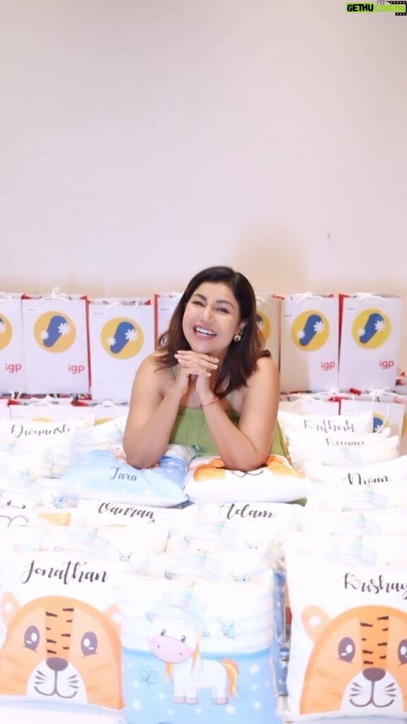 Debina Bonnerjee Instagram - Divisha’s 1st birthday party preparation where @igpcom ended up being a blessing at the right time!! Thank you #IGP ✨ . . #Giftthatfeeling