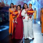 Debina Bonnerjee Instagram - Moments like this ❤️ This one is obviously the most special #iykyk 😉 Thank you @shivanee_saraf for putting across sucha beautiful thought for @barrooni.in collection The thought : To be structured and messy at the same time and every “mother” will just get it since we are on a role to shine get our confident going, keep things structured and yet we are messy too haha!! To good times and making the best memories with my little girls❤️ . Outfit both mommy babies : @barrooni.in 👠 : @Sana.k.official Hair : @irshad__hair Styled by : @simrankhera5 Managed by : @jeevitaoberoi . Thank you @timesfashionweek . . #debinabonnerjee #love #bombaytimesfashionweek