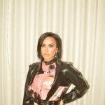 Demi Lovato Instagram - A little latex moment..