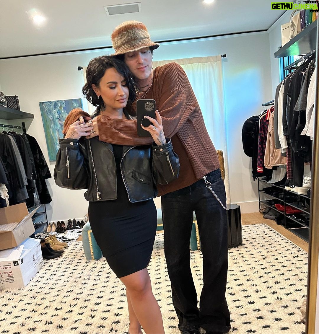 Demi Lovato Instagram - When you have to pee with a jumpsuit on