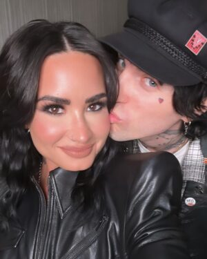 Demi Lovato Instagram - My sweet angel - it’s officially your birthday!!! I couldn’t be more excited to celebrate you because I couldn’t be more in love with your gorgeous, funny, sexy, talented self. I’ve waited my whole life to find you and I can’t wait to celebrate so many more birthdays together.. you’re a literal dream come true and I’m so grateful to call you mine. Have the best birthday my love.. you deserve it, the world, and more!!!! Here’s to many more 🥰🥰🖤🖤🎂🎂💫💫 I LOVE YOU 😘😘😘