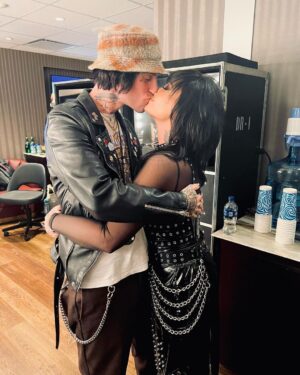 Demi Lovato Instagram - Life has become so enriched by you. Life has become a dream come true. I’m so beyond grateful to have found my person in you. Falling asleep and waking up next to my best friend has made me so filled w joy I can’t even begin to explain.. my best friend, soul mate, twin flame, honeybun.. and the list goes on… the fun and laughs never stop w you.. I can be my weirdest goofy self and you never judge me 🤓Thank you for making me the happiest lil thing on earth.. happy first Valentines day together.. I love you @jutesmusic 🥰🥰