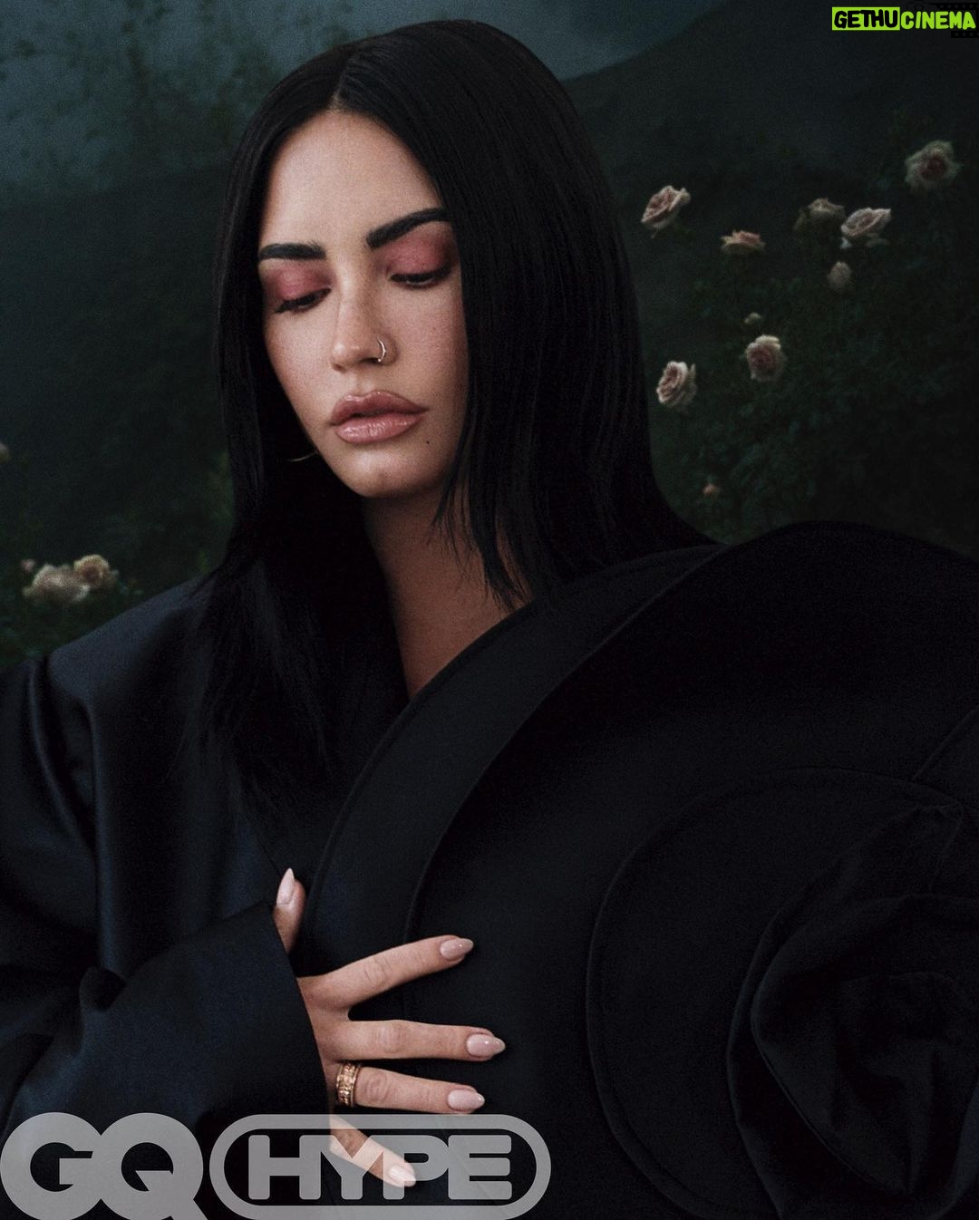 Demi Lovato Instagram - Thank you @gqspain Photography, Jacques Burga (@jacquesburga) Creative Director, Alexander Roth (@alexanderdroth) Styling, Jared Ellner (@jaredellner) A.I. Imaging, Luke Nugent (@lukenugentstudio) Creative Producer, Chris Hughes (@_chrishughes) Makeup, Jill Powell with crowdMGMT (@jillpowellglam) Hair Styling, César Deleon Ramirez (@cesar4styles) General Producer, Nilufer Satorius (@nilufersatorius @brunnei_official) Executive Producer, Detron Nelson (detraviadelta) Assistant Hair Styling, Valerie Rosen Assistant Styling, Jess Mcatee and Alexandria Smith Assistant Photography, Milo Fontanez Special thanks to Begum Sen and Adnan Sen for photoshoot at Sen properties Beverly Hills @senproperties Interview, @patriciamorenob Talent Manager, @loretoquintanillacasas Lettering, @fervallespin