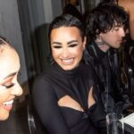 Demi Lovato Instagram - Loved celebrating @elimizrahi with friends 🖤 @monotofficial MÔNOT