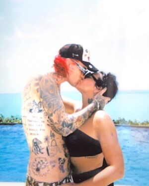 Demi Lovato Instagram - My sweet angel - it’s officially your birthday!!! I couldn’t be more excited to celebrate you because I couldn’t be more in love with your gorgeous, funny, sexy, talented self. I’ve waited my whole life to find you and I can’t wait to celebrate so many more birthdays together.. you’re a literal dream come true and I’m so grateful to call you mine. Have the best birthday my love.. you deserve it, the world, and more!!!! Here’s to many more 🥰🥰🖤🖤🎂🎂💫💫 I LOVE YOU 😘😘😘