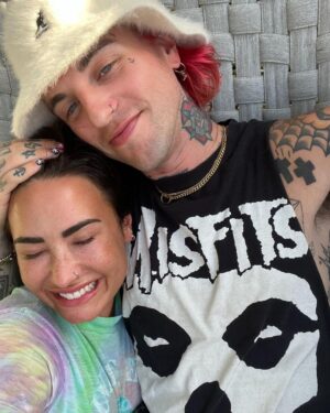 Demi Lovato Instagram - My sweet angel - it’s officially your birthday!!! I couldn’t be more excited to celebrate you because I couldn’t be more in love with your gorgeous, funny, sexy, talented self. I’ve waited my whole life to find you and I can’t wait to celebrate so many more birthdays together.. you’re a literal dream come true and I’m so grateful to call you mine. Have the best birthday my love.. you deserve it, the world, and more!!!! Here’s to many more 🥰🥰🖤🖤🎂🎂💫💫 I LOVE YOU 😘😘😘