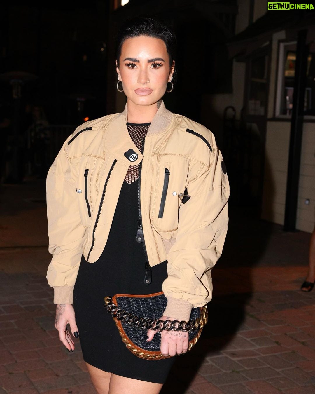 Demi Lovato Instagram - Thank you @stellamccartney for a great night 🖤💫