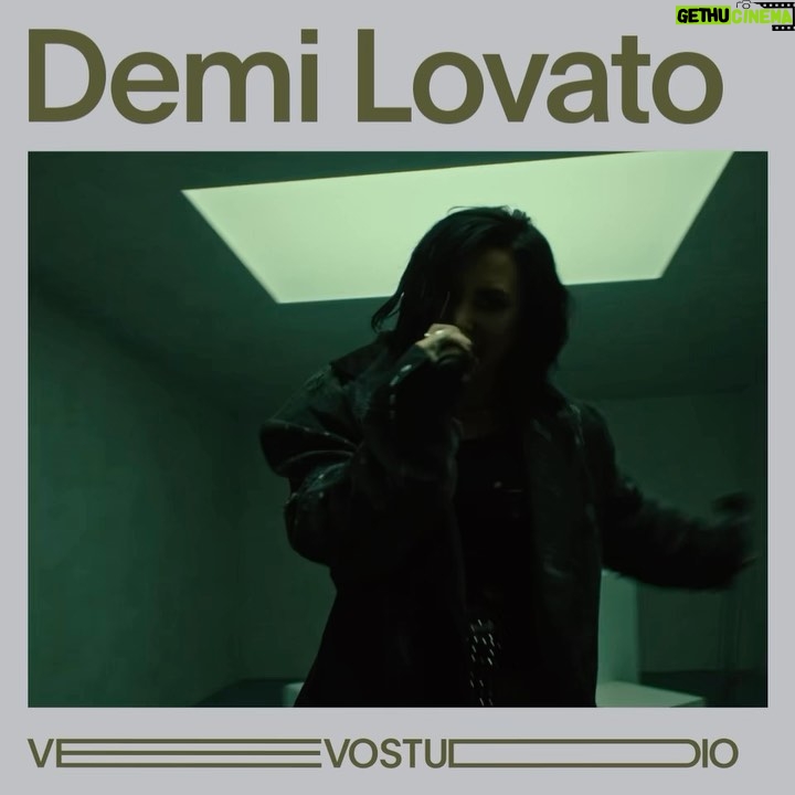 Demi Lovato Instagram - Sorry Not Sorry Live from @Vevo is out now 🖤