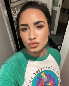 Demi Lovato Instagram - Haven’t posted a dump in a while 🖤