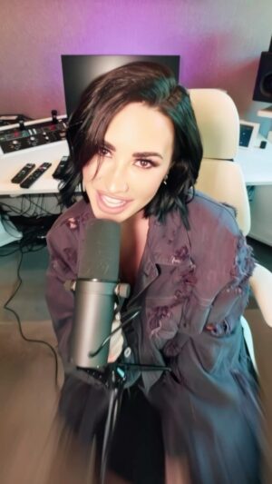 Demi Lovato Instagram - Sorry Not Sorry Rock Version feat. @slash This Friday 😏 Have you pre-saved?