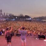 Dengaz Instagram - Eu e o @antonio.zambujo juntos no palco do @meomaresvivas 🔥 Uma honra!!👊🏼 NADA ERRADO! #ParaSempreTour2016