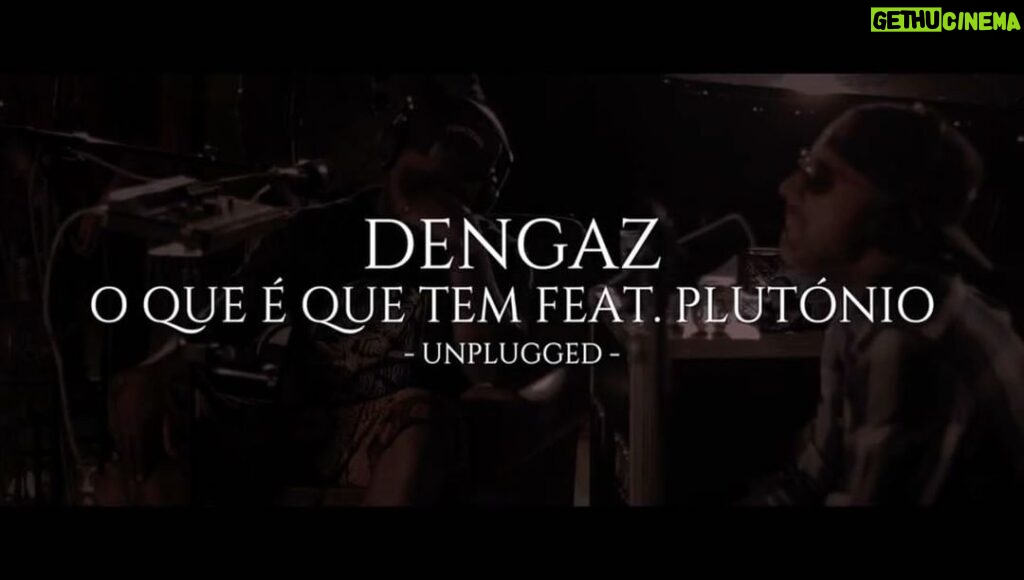 Dengaz Instagram - "O Que É Que Tem (Unplugged)" - Dengaz & @plutonio2765 Live, já disponível no YouTube!! Tamojuntos!