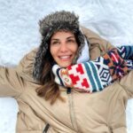 Derya Beşerler Instagram - Karlara atlamadan önce ayağınızla derinliğini mutlaka kontrol edin👍🏻ben etmedim de 😂❄️☃️