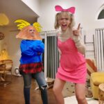 Devin Lytle Instagram – @chantelhouston and I opted for really slutty costumes this year. hope IG doesn’t take this down. 🙏🏻🥵
#halloween #heyarnold