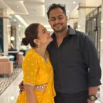 Devoleena Bhattacharjee Instagram - Celebrating 1 year of our togertherness. ❤️🤗😘 Wearing - @everbloomindia #marriageanniversary #1year #couplelove #aboutlastnight #blessed Radisson Mumbai Goregaon