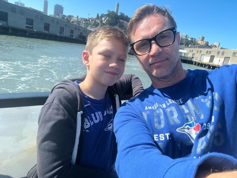 Devon Sawa Instagram - Two best friends, headed to Alcatraz. 25 year stint.