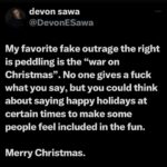 Devon Sawa Instagram – It’s that time of the year to remind you that FOX News wants you to keep tuning in by keeping you mad. Keep selling you my pillows and Goya beans 😉