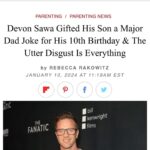Devon Sawa Instagram - Dad joke?? Put a cape on me cause I’m Super Offended!!