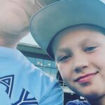 Devon Sawa Instagram - I woke up today and realized my boy is now ten. I have a ten year old little guy that I love unconditionally. A young man that I couldn’t be prouder of and who makes me smile from ear-to-ear, on a regular basis. I love you to the moon and back, Hudson.