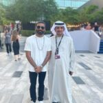 Dhanush Instagram - Thank you Mr.Mohamed Abdulmagied Seddiqi for the amazing event @seddiqi_uae @dubaiwatchweek