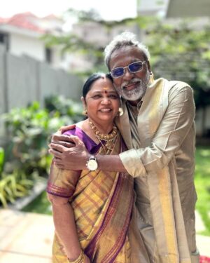 Dhanush Instagram - When your parents smile like this ♥️♥️♥️