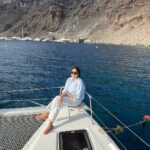 Dhanya Balakrishna Instagram - #santorini #caldera #yacht
