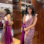 Dhanya Balakrishna Instagram - Brand Mandir Dazzling Diwali Collection #brandmandir #dhanyabalakrishna #dhanya #sarees #saree #diwali #diwali💥 #diwalivibes✨ #diwalishopping #sareelove #sareefashion