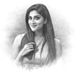 Dhanya Balakrishna Instagram - DM FOR SKETCH ❤ @dhanyabalakrishna