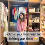 Dhanya Balakrishna Instagram – Make your life simple but significant 🍀❤️😊 Thank u @thesortstory for your professional assistance. u guys are amazing. ❤️🤗 Chk out my latest youtube video on decluttering and reorganising my closet. link in bio