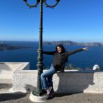 Dhanya Balakrishna Instagram - 💙🤍💙🤍 #santorini