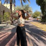 Dhvani Bhanushali Instagram - Loving the looks, you too? 🐣 Outfit 1: @therealblife Outfit 2: @arokaofficial Styled by: @twofoldstyles Assisted by: @dhvanivelani @sakshi_sardaa