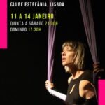 Diana Nicolau Instagram - JANEIRO 2024 - O desconforto continua. De 11 a 14 de Janeiro 5f a sábado às 21:00h Domingo às 17h na Escola de Mulheres, Espaço Clube Estefânia em Lisboa. Estamos de volta! Bilhetes à venda. ________ DESCONFORTÁVEL - um monólogo de: Texto, Criação, Encenação e Interpretação | Diana Nicolau Assistência e apoio à criação | Inês Ferreira Silva Desenho de som | André Freitas de Almeida Desenho de luz | Rui Braga Cenografia e Direcção Arte | Cuca Figurinos | José António Tenente Tecido Vertical | M. Matias Movimento | Inês Afflalo Direcção Técnica e Operação Audiovisual | Daniel Nicolau Fernandes Vídeo | Jorge Albuquerque Comunicação | Ana Nicolau Sousa Fotografia | Raquel Pellicano ➡️Mais informações, outras datas e bilhetes: link na bio ❤️