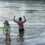 Diego Sanchez Instagram – That feeling when you finally baptize your daughter in the Rio Grande like John did the Jesus in the river of Jordan ! Christ is 🤴@bernadetterosenm Lemitar, New Mexico