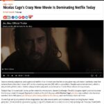 Dimitri Logothetis Instagram - Jiu Jitsu Dominates Netflix! Taste is entirely subjective, and a glance at Netflix’s Top 10 most-watched list on any given day will make it perfectly clear that reviews from critics don’t mean sh*t to the streaming service’s 200 million subscribers. Today’s Top 10 in particular sums up the notion in a microcosm. Steven Spielberg’s The BFG occupies eighth position to cover the fantasy crowd, threequel Skylines is in sixth as the sci-fi du jour, while Nicolas Cage‘s Jiu Jitsu has crashed onto the most-watched list in fifth place just 48 hours after being added to the library, and comfortably covers all three. . #TonyJaa #AlainMoussi #MarieAvgeropoulos #JujuChan #TheRock #DwayneTheRockJohnson #DwayneJohnson #Unilad #LADbible #JasonStatham #BruceLee #Eminem #blackbeltmagazine #VT #thaiboxing #kickboxervengeance #jiujitsu #martialarts #jcvd #kickboxer #instacool #일상 #inspiration #actionfilm #scottadkinsmachine @alainmoussi @tonyjaaofficial @mr_madrax @jujuchanszeto @sasitorn.june289 @thai_tripper @riganmachado @jiujitsumovie #maactioncinema #jeanclaudevandamme #snoopdogg #netflixmovies #victorylap