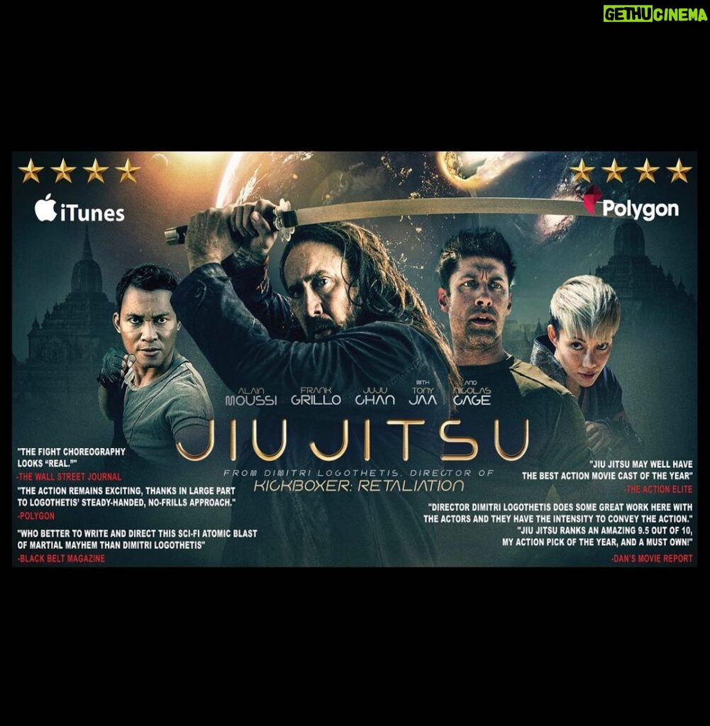 Dimitri Logothetis Instagram - Jiu Jitsu opens on Netflix! Boom! . . . . #TonyJaa #AlainMoussi #MarieAvgeropoulos #JujuChan #TheRock #tonyjaaofficial #DwayneJohnson #Unilad #LADbible #JasonStatham #BruceLee #Eminem #blackbeltmagazine #VT #thaiboxing #kickboxervengeance #jiujitsu #martialarts #jcvd #kickboxer #instacool #일상 #inspiration #actionfilm #martialartslife @alainmoussi @tonyjaaofficial @mr_madrax @jujuchanszeto @sasitorn.june289 @thai_tripper @riganmachado @jiujitsumovie #maactioncinema #jeanclaudevandamme #snoopdogg #netflixmovies