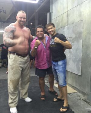 Dimitri Logothetis Instagram - This was from Kickboxer 2 Retaliation with Thor, The Mountain and Alain. And coming soon….
…………………………………………………………………………………………………………….........................................................................................#mr_madrax #kickboxerretaliation #jcvd #ironmike #ufc #mma #wwe #martialarts #actionfilm #dimitrisite #brianshaw #halfthórjúlíusthorbjörnsson #thanyapat.s  #muay_thai #jackiechan #alainmoussi #chrishemsworthfanpage #hkcinemaappreciationsociety #missionimpossible #jiujitsu #johnwick #morganfreeman #arnoldschwarzenegger #ufc #keanureeves #tonyjaa #johnwhick #joerogan #vindieselfans #tomcruise #movieactiondesign